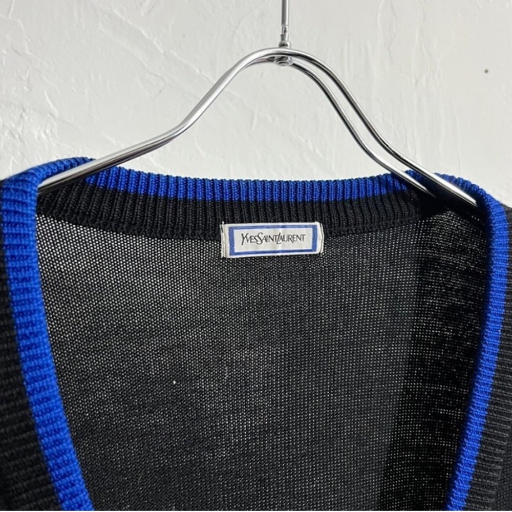 YSL 90s Knit Cardigan